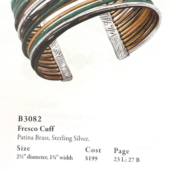 Silpada Fresco Cuff Bracelet - Picture 10 of 10